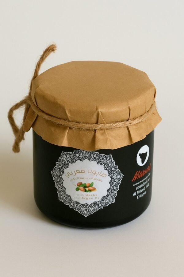 Zoya Moroccan Black Soap with Argan Oil & Lavender scent -200 g